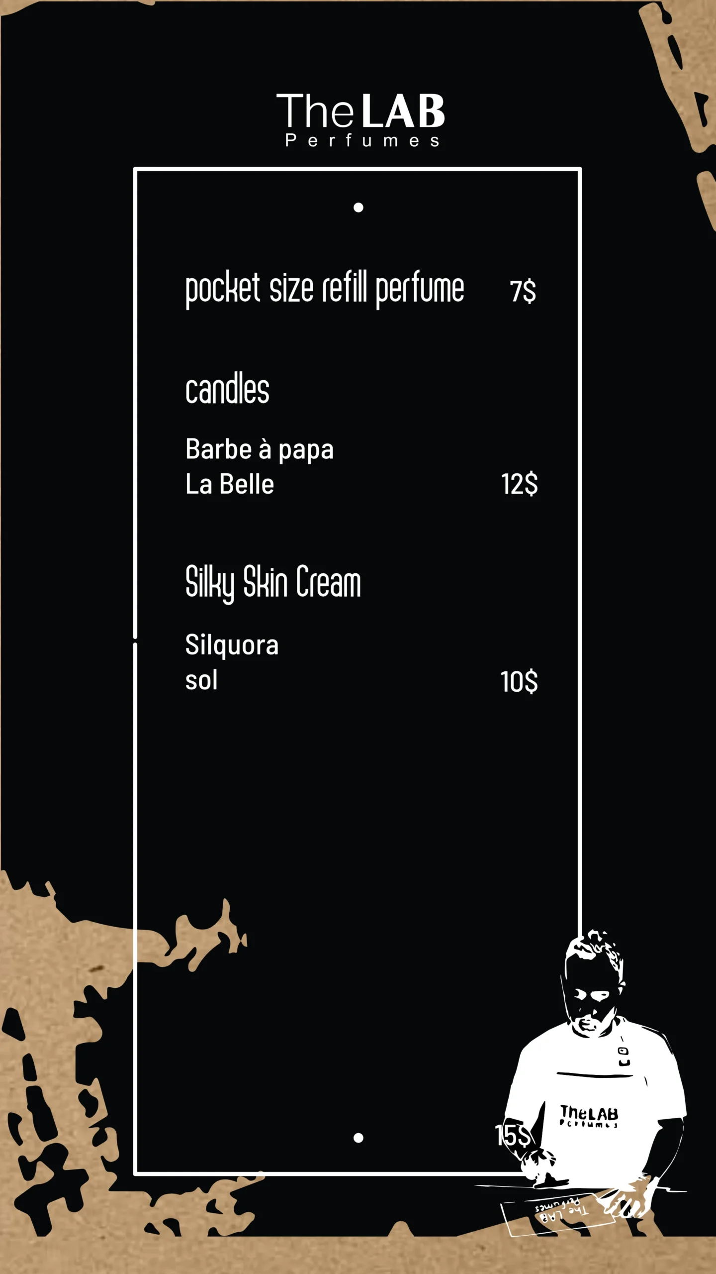 The lab pricelist (6
