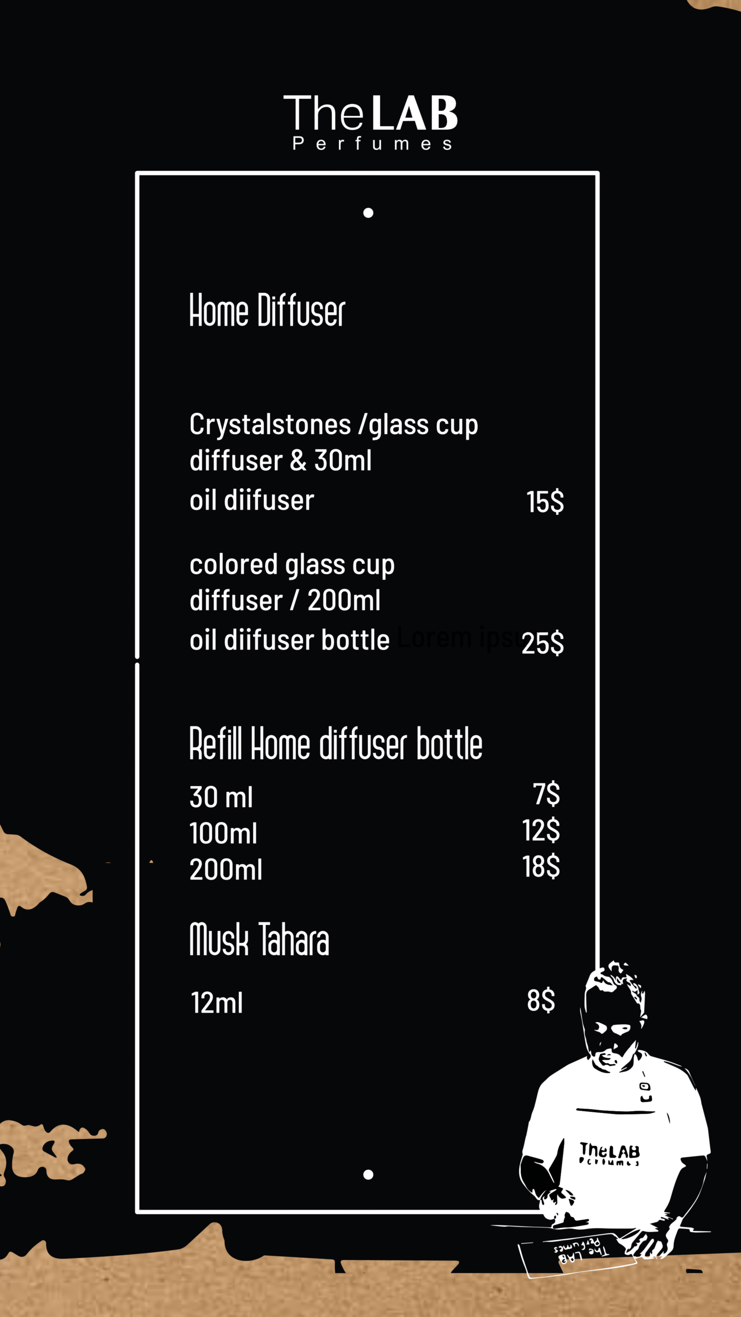 The lab pricelist 2026 2 3